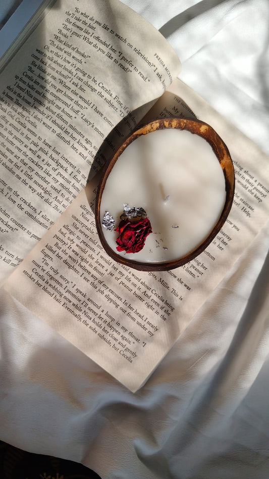 Coconut Shell Soy Wax Candle